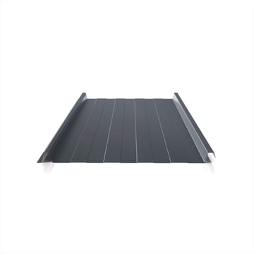Stehfalzblech 33/500-LR | Dach | Stahl 0,50 mm | 35 µm Mattpolyester | 23 - Dunkelgrau