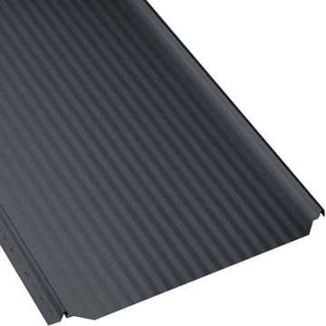 Stehfalzblech PD-510-S | Mikro | Anti-Tropf 700 g/m² | Stahl 0,50 mm | 25 µm Polyester | 7016 - Anthrazitgrau