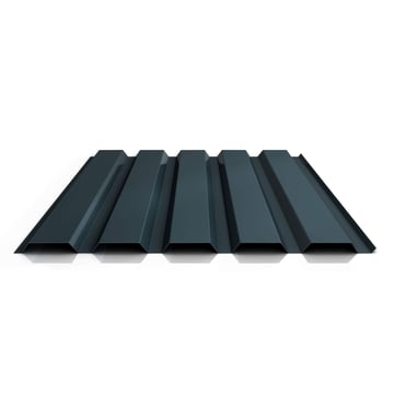 Trapezblech 35/207 | Wand | Stahl 0,50 mm | 25 µm Polyester | 7016 - Anthrazitgrau