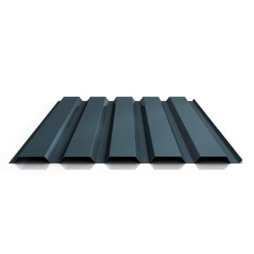 Trapezblech 35/207 | Wand | Stahl 0,50 mm | 35 µm Mattpolyester | 23 - Dunkelgrau
