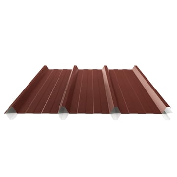 Trapezblech 45/333 | Dach | Sonderposten | Stahl 0,40 mm | 25 µm Polyester | 8012 - Rotbraun