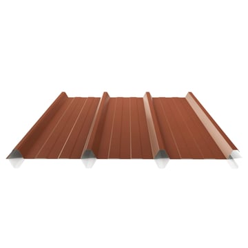 Trapezblech 45/333 | Dach | Sonderposten | Stahl 0,40 mm | 25 µm Polyester | 8004 - Kupferbraun