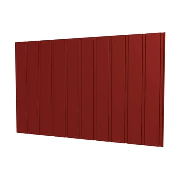 Trapezblech T7M | Wand | Stahl 0,50 mm | 35 µm Mattpolyester | 028 - Kirschrot