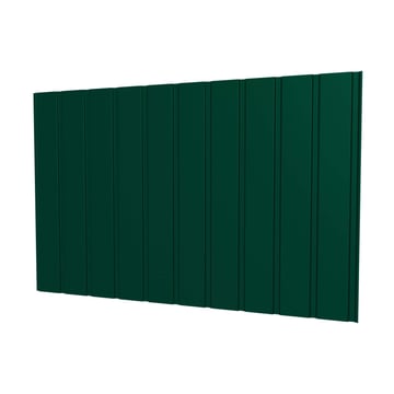 Trapezblech T7M | Wand | Stahl 0,50 mm | 25 µm Polyester | 6005 - Moosgrün