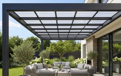 Terrassenüberdachung Materialien