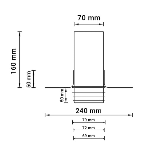 Aufstockelement | DN 60-80 #2