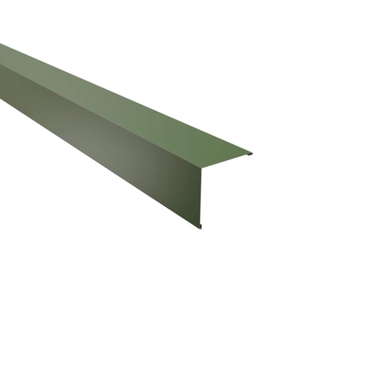 Außenecke | 11,5 x 11,5 cm | Stahl 0,50 mm | 25 µm Polyester | 6011 - Resedagrün #1