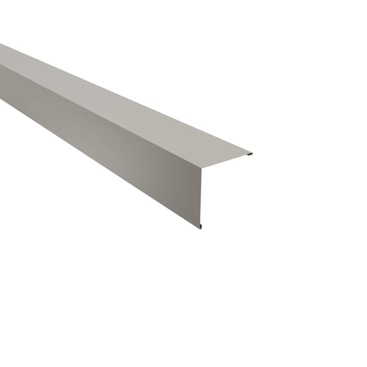 Außenecke | 11,5 x 11,5 cm | Stahl 0,50 mm | 25 µm Polyester | 9002 - Grauweiß #1