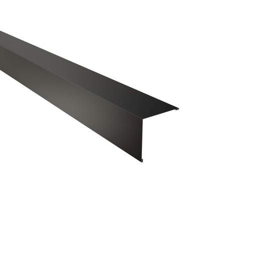 Außenecke | 11,5 x 11,5 cm | Stahl 0,50 mm | 25 µm Polyester | 9005 - Tiefschwarz #1