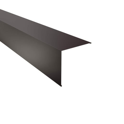 Außenecke | 19,5 x 19,5 cm | Stahl 0,63 mm | 25 µm Polyester | 8017 - Schokoladenbraun #1