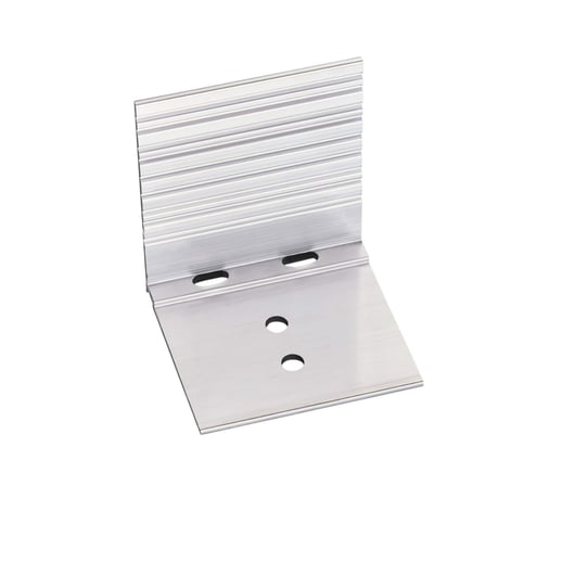 Bremswinkel | Für 16 & 25 mm Platten in A1 & A3 Profil | Aluminium | 5 Stück | Blank #1