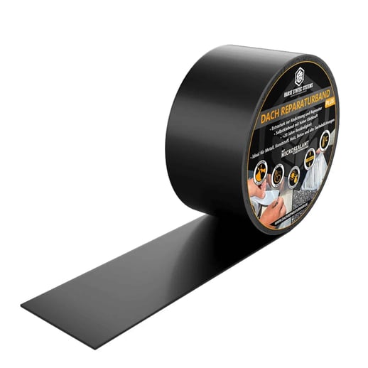 Dach Reparaturband mit MicroSealant® PLUS | Breite 15 cm | Länge 5,00 m | Schwarz #1