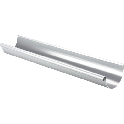 Dachrinne | Titanzink | Ø 125 mm | Länge = 4,00 m #1