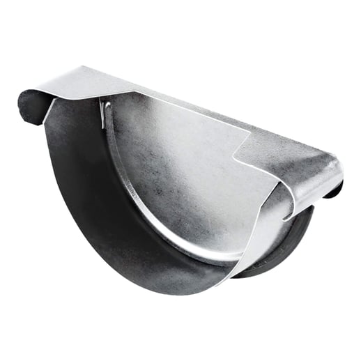 Rinnenendstück | Rechts | Stahl | Ø 190 mm | Verzinkt #2