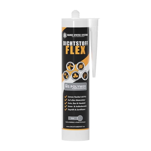 Dichtstoff FLEX | Fugendichtstoff | Grau | Inhalt 290 ml #1