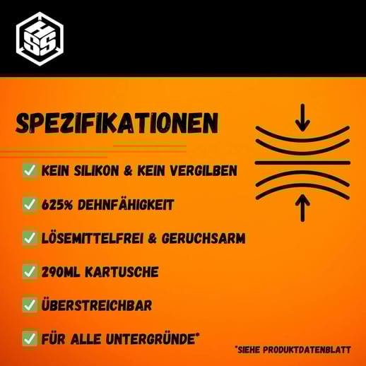 Dichtstoff FLEX | Fugendichtstoff | Schwarz | Inhalt 290 ml #3