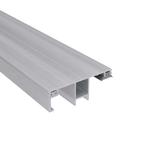 DUO | Randprofil | 10 mm | Aluminium | Blank | 2,00 m #1