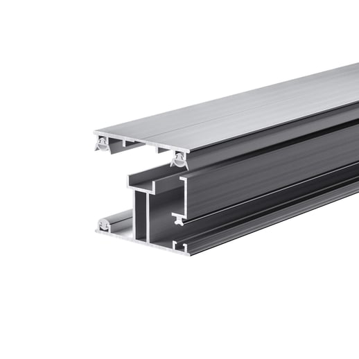 ECO | Randprofil | 16 mm | Komplett | Aluminium | Blank | 5,00 m #2