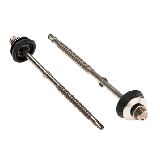 Edelstahlschrauben | Für Montage Hochsicke auf Holzkonstruktion | 6,5 x 130 mm | Blank #1