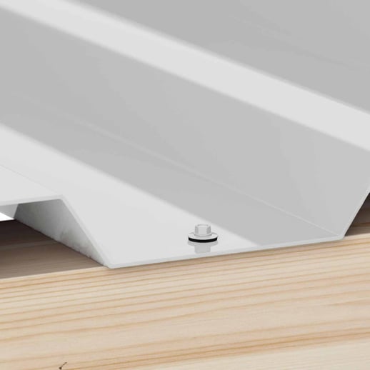 Edelstahlschrauben | Für Montage Tiefsicke auf Holzkonstruktion | 4,8 x 35 mm D14 | Lichtgrau #2