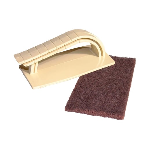 Handhalter für Vliespad | Inkl. Vliespad | Braun #1