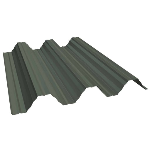 Hochprofil T92P | Dach | Stahl 0,50 mm | 50 µm PURMAT® | 011 - Grün #1