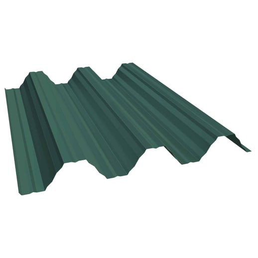 Hochprofil T92P | Dach | Stahl 0,63 mm | 25 µm Polyester | 6005 - Moosgrün #1