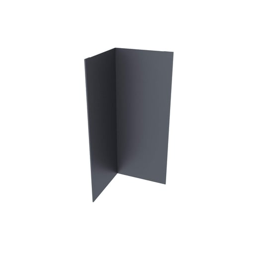 Innenecke | 10 cm x 10 cm x 2,00 m | Stahl 0,50 mm | 25 µm Polyester | 7024 - Graphitgrau #1