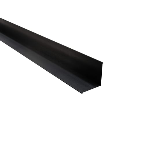 Innenecke | 11,5 cm x 11,5 cm x 2,00 m | Stahl 0,50 mm | 35 µm Mattpolyester | 23 - Dunkelgrau #1