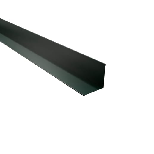 Innenecke | 11,5 cm x 11,5 cm x 2,00 m | Stahl 0,50 mm | 60 µm Puramid | 6005 - Moosgrün #1