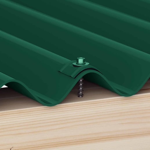 Kalotten | Profil 18/1064 | Montage Hochsicke | Moosgrün #2