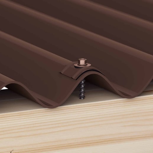 Kalotten | Profil 18/1064 | Montage Hochsicke | Schokoladenbraun #2