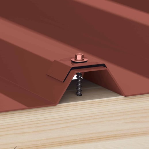 Kalotten | Profil 18DR, 20M | Montage Hochsicke | Rotbraun #2