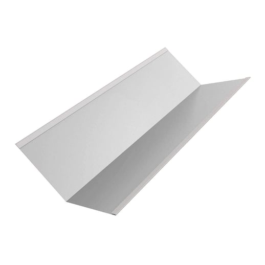 Kehlblech | 19,5 cm x 19,5 cm x 2,00 m | Stahl 0,50 mm | 25 µm Polyester | 7035 - Lichtgrau #1