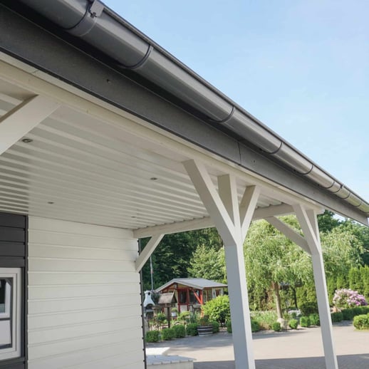 Konsolrinnenhalter | Stahl | Ø 125 mm | Farbe Graphit #3