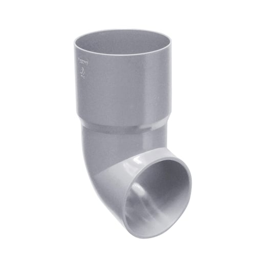 Kunststoff Dachrinnen Sparpaket 10,00 m | Ø 125/90 mm | Farbe Grau #12