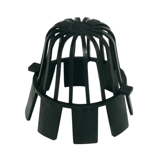 Kunststoff Dachrinnen Sparpaket 8,00 m | Ø 100/75 mm | Farbe Weiß #15