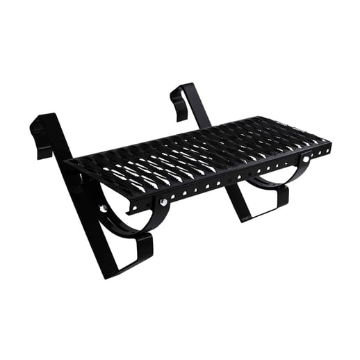 Laufrost | Set | Für Trapezbleche | Breite 60 cm | 9005 - Tiefschwarz #1