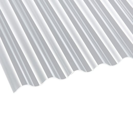 Acrylglas Wellplatte | 76/18 | 3,00 mm | Klar | 2,00 m #1