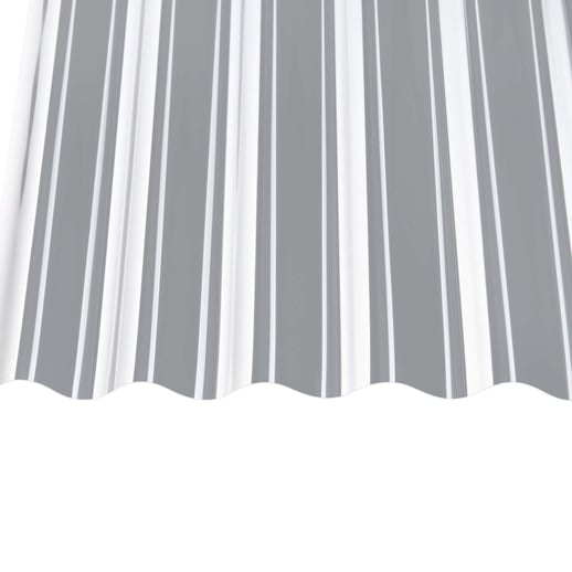 Polycarbonat Wellplatte | 76/18 | 2,50 mm | Klar | 2,00 m #4