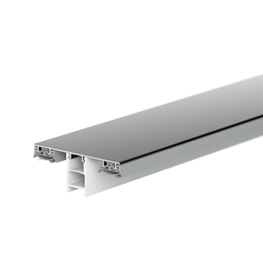 Mendiger | Mittelprofil | 6 - 11 mm | Aluminium | Dunkelgrau | 2,00 m #1