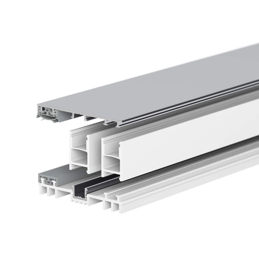 Mendiger | Randprofil | 10 mm | Thermo/Thermo | Aluminium | Blank | 4,00 m #2