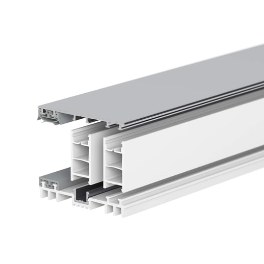 Mendiger | Randprofil | 16 mm | Thermo/Thermo | Aluminium | Blank | 6,00 m #2