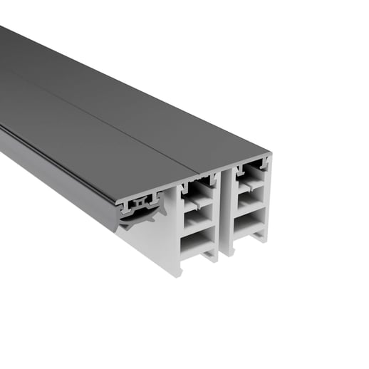 Mendiger | Randprofil | 16 mm | Aluminium | Dunkelgrau | 2,00 m #1