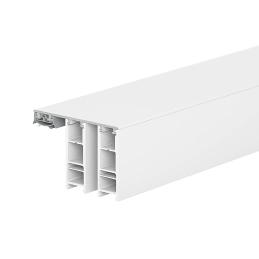 Mendiger | Randprofil | 17 - 34 mm | Aluminium | Weiß | 2,00 m #1