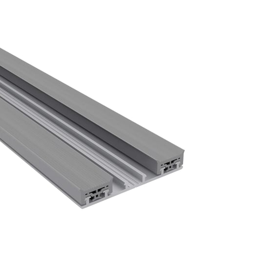 Mendiger | Unterprofil | Aluminium | Blank | 3,50 m #1