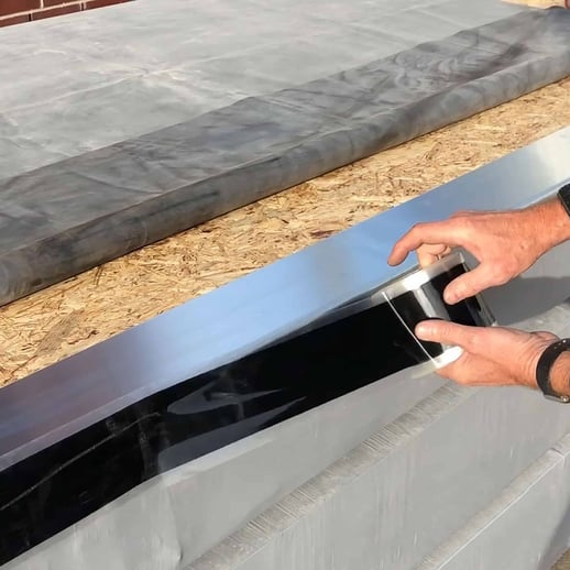 Nahtband | Breite 7,50 cm | Länge 9,00 m | Schwarz #5