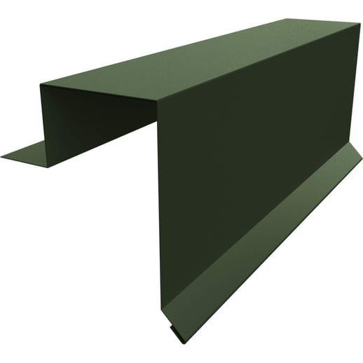 Ortgangwinkel | Stehfalzprofil PD-510-S | Stahl 0,50 mm | 25 µm Polyester | 6020 - Chromoxidgrün #1