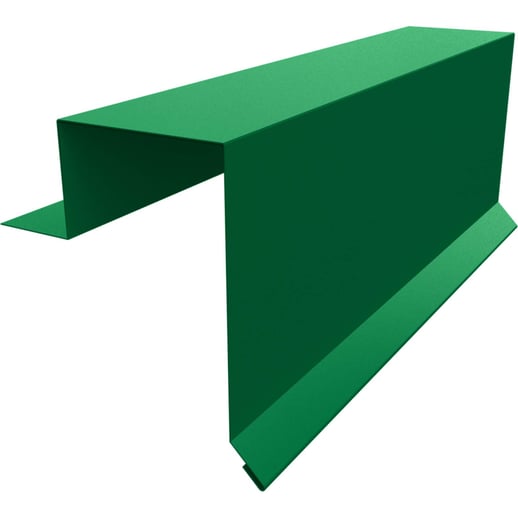 Ortgangwinkel | Stehfalzprofil PD-510-S | Stahl 0,50 mm | 25 µm Polyester | 6029 - Minzgrün #1