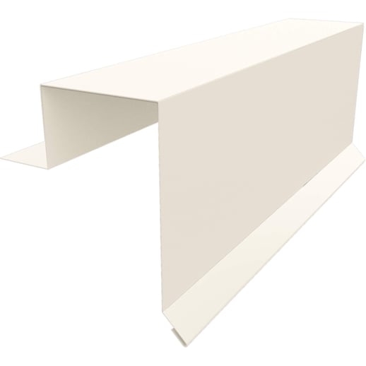 Ortgangwinkel | Stehfalzprofil PD-510-S | Stahl 0,50 mm | 25 µm Polyester | 9010 - Reinweiß #1